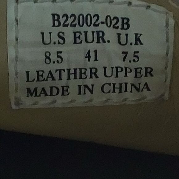 The original britishers mens leather shoes brown size 8.5 B22002-02B - Picture 9 of 9